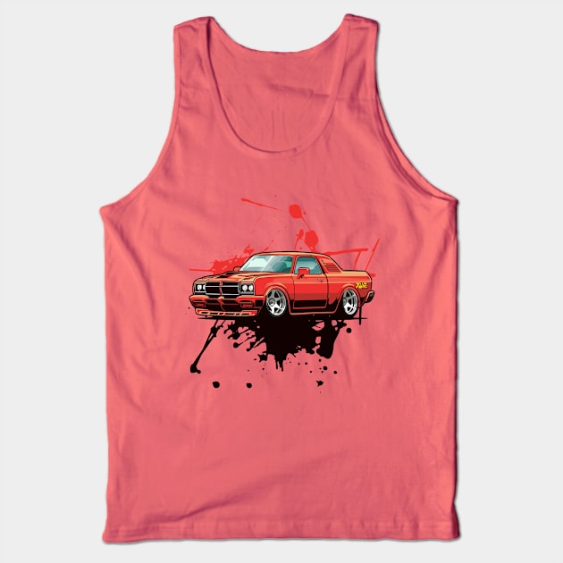 Customized Classic Cars Tank Top by irfankokabi